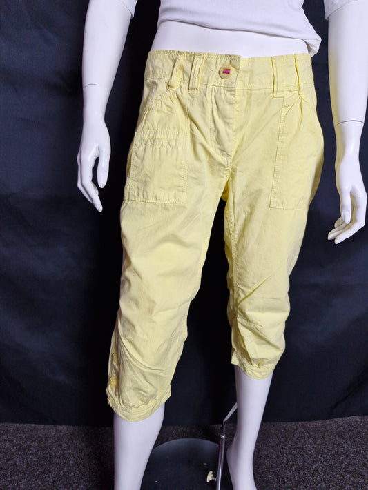 Three Quarter Length Cotton Trousers