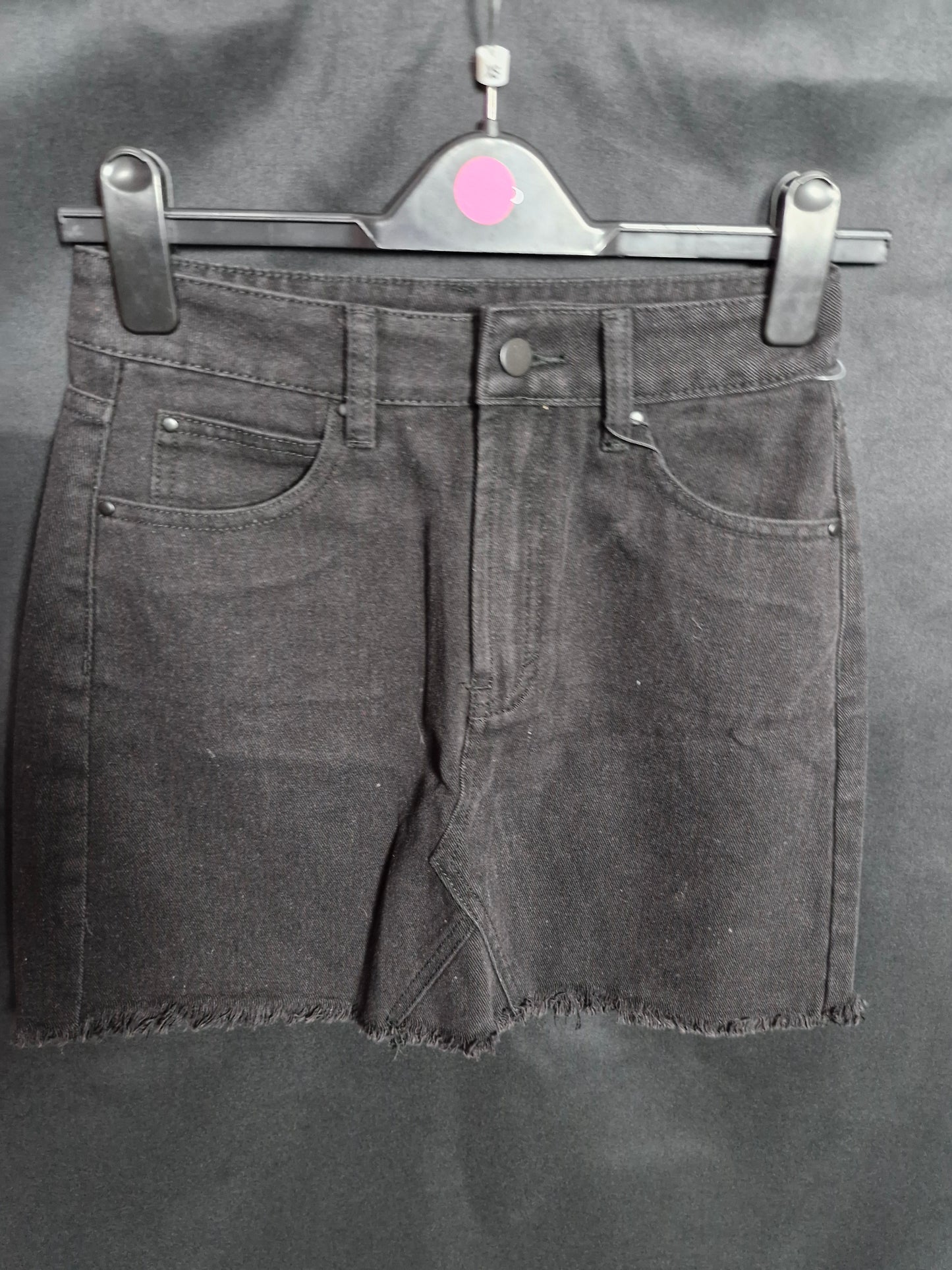 Micro Mini Denim Skirt