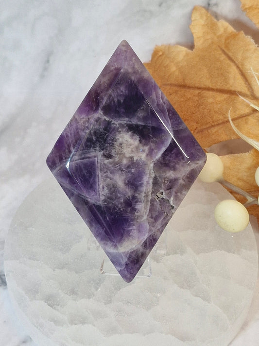 Amethyst Diamond with stand