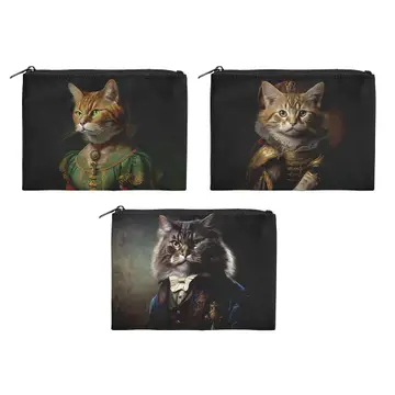 Cat Head Portrait Make-Up Bag - 3 to choose from