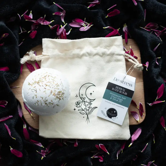 'de-Stress' Herbal Clary Sage Bath Bomb