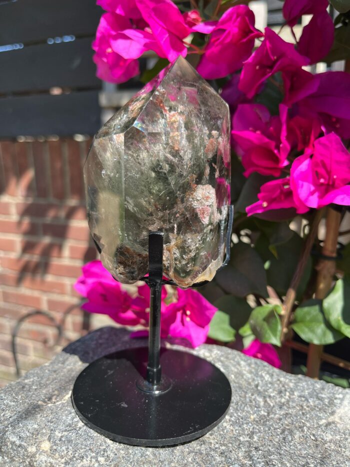 Large Garden Quartz Freeform with Stand - Image 3