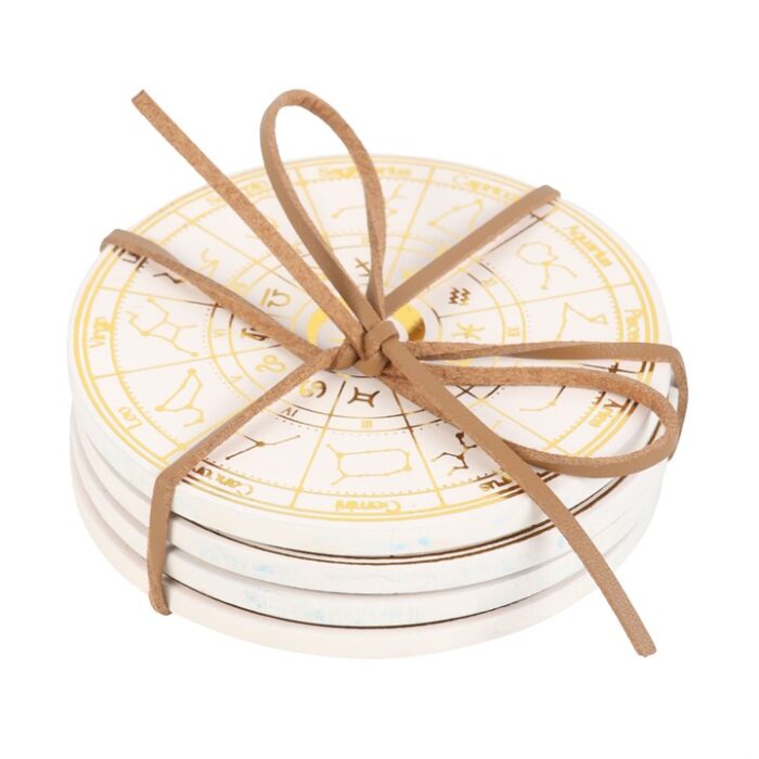 Astrology Wheel Coaster Set - Image 3