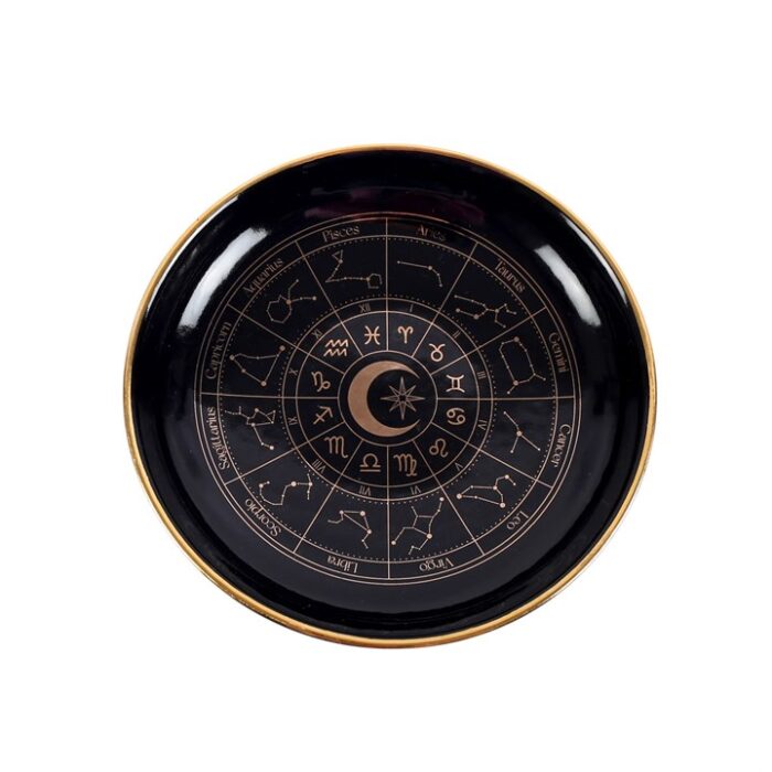 Black Astrology Wheel Trinket Dish - Image 2