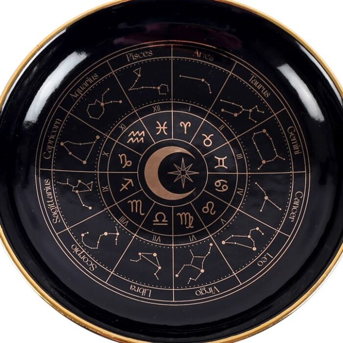 Black Astrology Wheel Trinket Dish - Image 4
