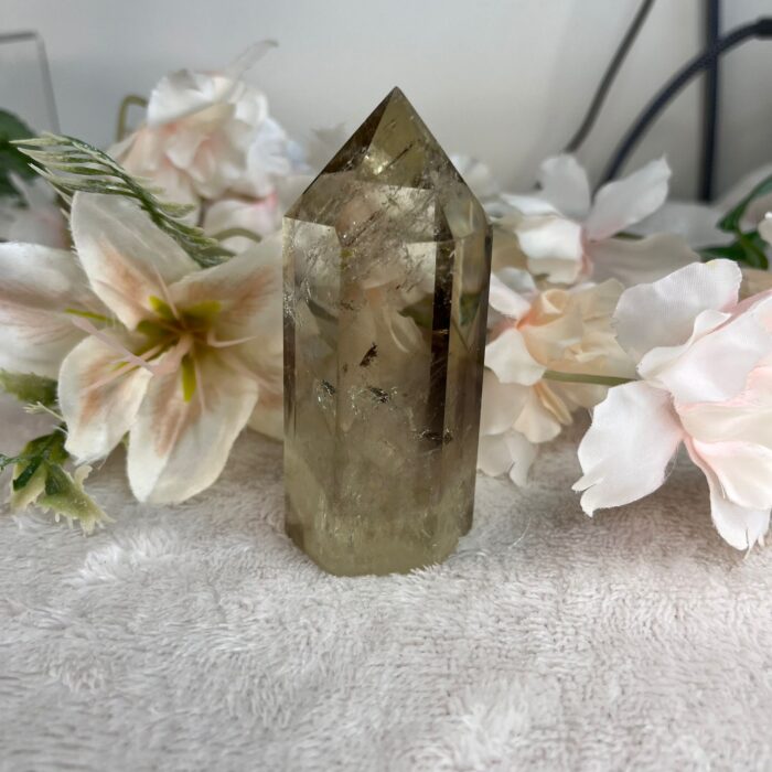 Natural Citrine Tower with Rare Phantoms - Image 2