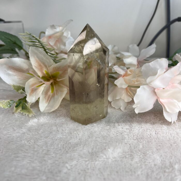 Natural Citrine Tower with Rare Phantoms - Image 3
