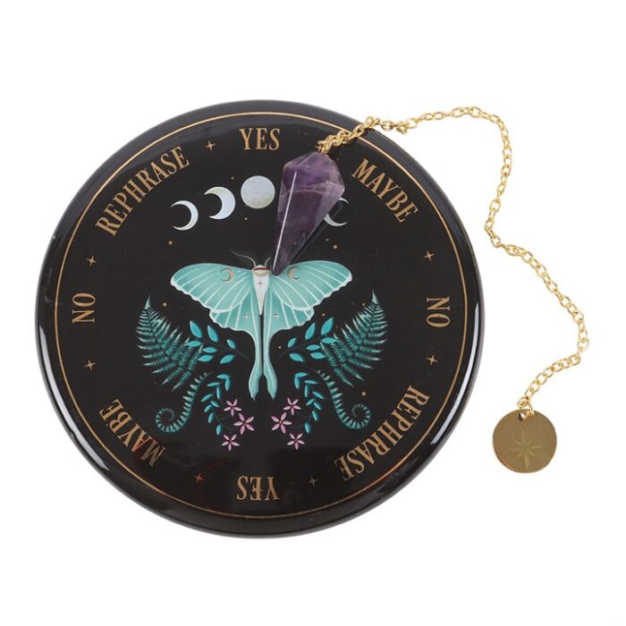 Luna Moth Pedulum Divination Kit - Image 2
