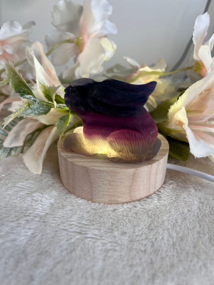 Flourite Hare Carving - Image 2
