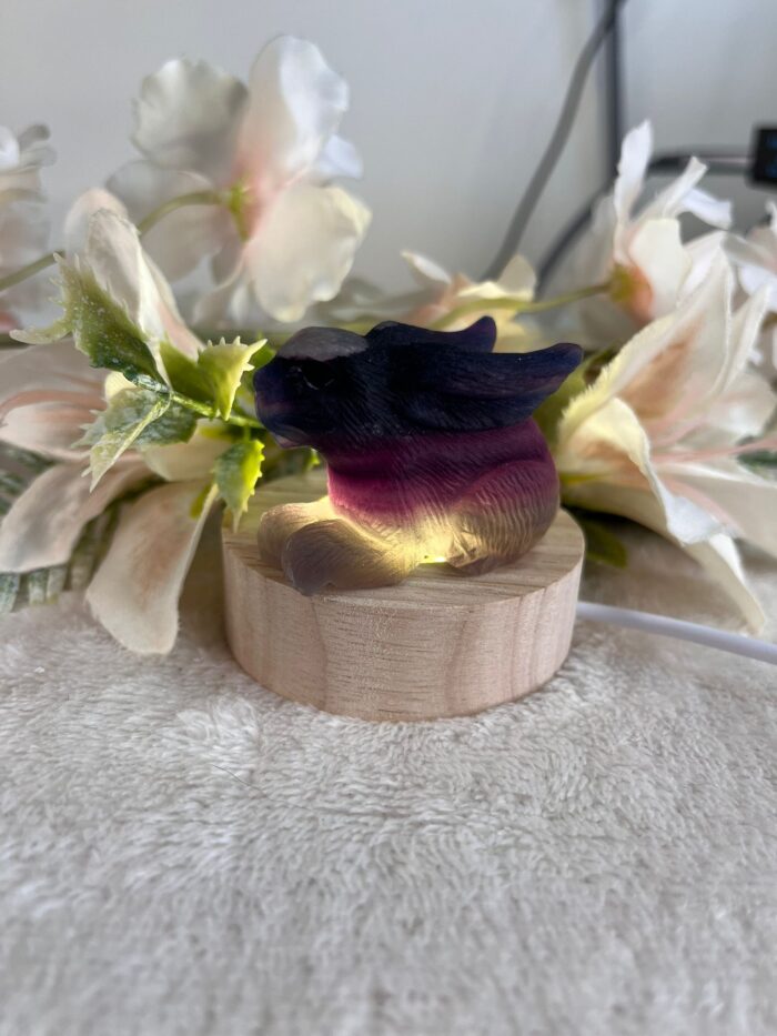 Flourite Hare Carving - Image 5