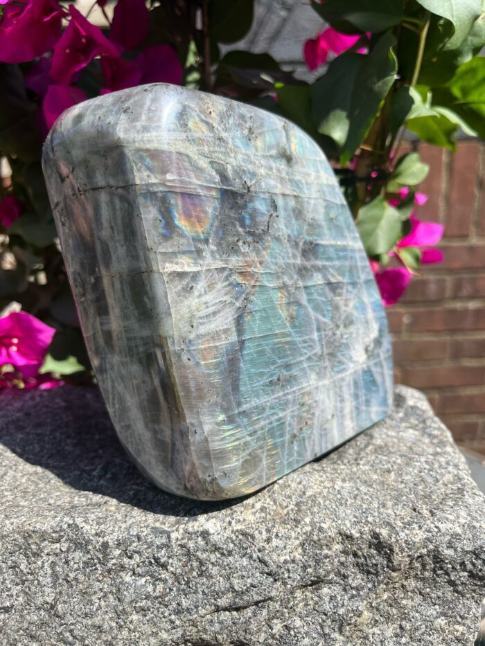 Large Light Labradorite Freeform Rainbow of Colours - Image 5