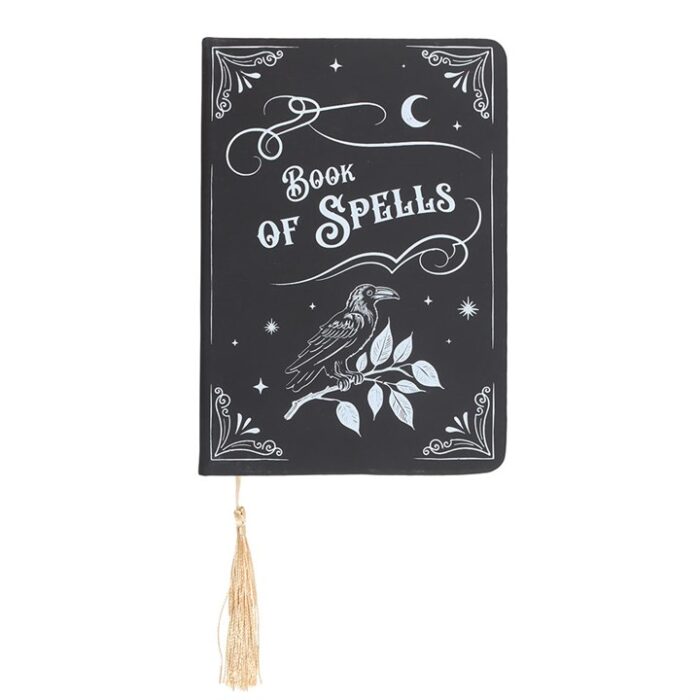 Mystic Raven Book of Spells A5 Notebook - Image 2