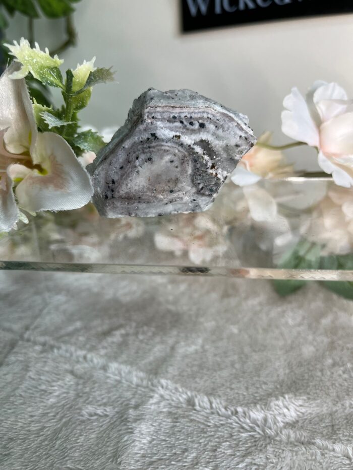Peacock Ore on Quartz Specimen - Image 3