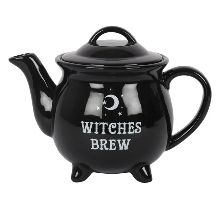Witches Brew Ceramic Cauldron Tea Set - Image 2