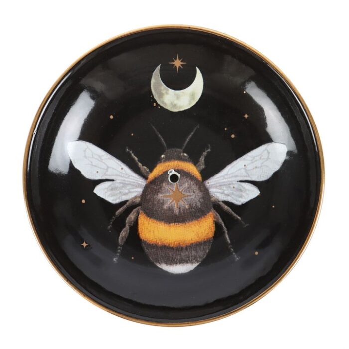 Forest Bee Ceramic Incense Plate - Image 2