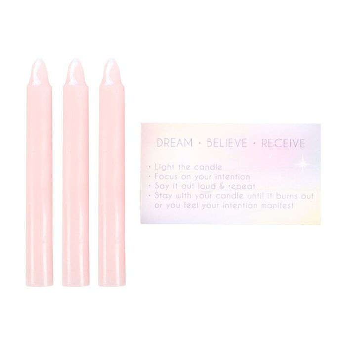 3 Manifestation Spell Candles in a Box - Image 3